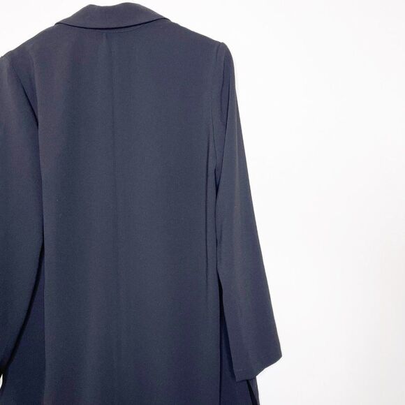 TRINA TURK Critic Black Long Blazer  - Picture 8 of 11